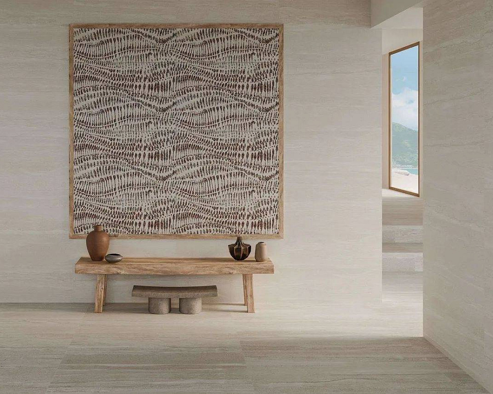 Decor Beige Set 2 Pzs Rect 30x90